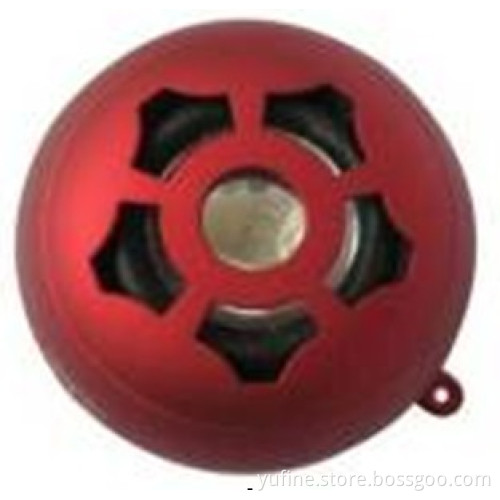 flower red hamburger speaker